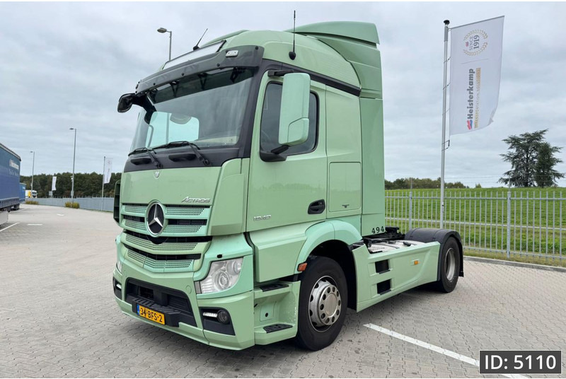 Mercedes-Benz Actros 1840 StreamSpace, Euro 6, / Fridge - Nyergesvontató: 1 kép. Mercedes-Benz Actros 1840 StreamSpace, Euro 6, / Fridge - Nyergesvontató: 1 kép.