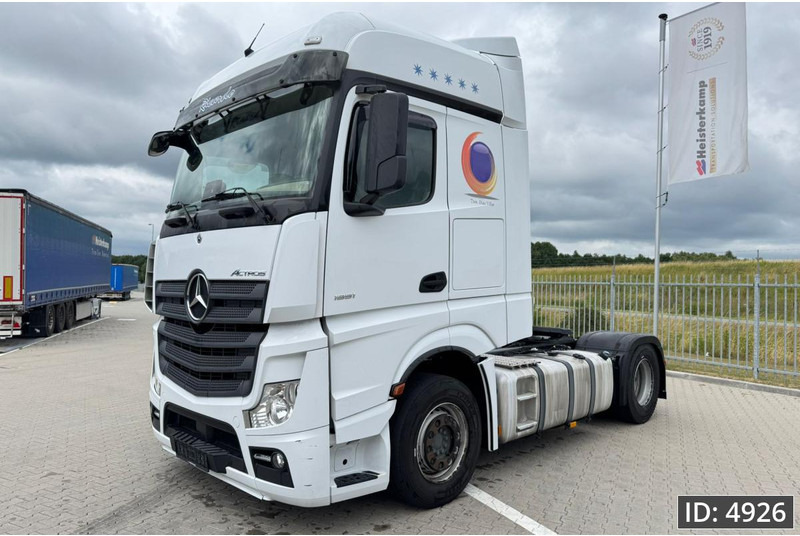 Mercedes-Benz Actros 1851 BigSpace, Euro 6, / Retarder / Standklima / 2 Tanks / BigSpace, Intarder - Nyergesvontató: 1 kép. Mercedes-Benz Actros 1851 BigSpace, Euro 6, / Retarder / Standklima / 2 Tanks / BigSpace, Intarder - Nyergesvontató: 1 kép.
