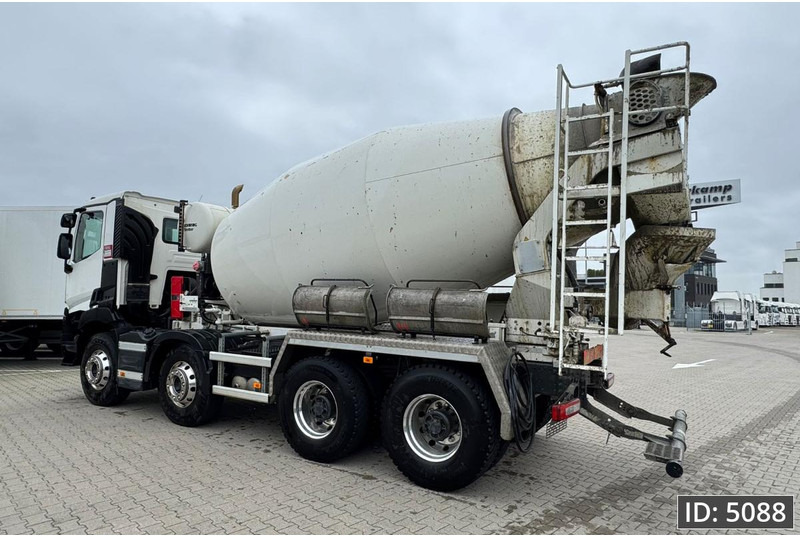 Renault C480 Day Cab, Euro 6, 8x4 / Full steel / 9m3 / TOP!! - Betonmixer: 2 kép. Renault C480 Day Cab, Euro 6, 8x4 / Full steel / 9m3 / TOP!! - Betonmixer: 2 kép.
