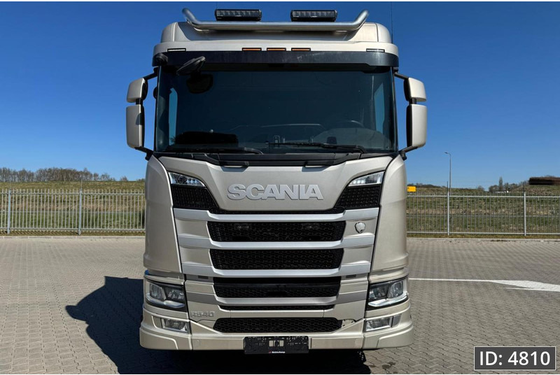 Scania R540 Topline, Euro 6, / 8x4 / BDF / Lift axle / frame 7.4 m - Cserefelépítményes teherautó: 5 kép. Scania R540 Topline, Euro 6, / 8x4 / BDF / Lift axle / frame 7.4 m - Cserefelépítményes teherautó: 5 kép.