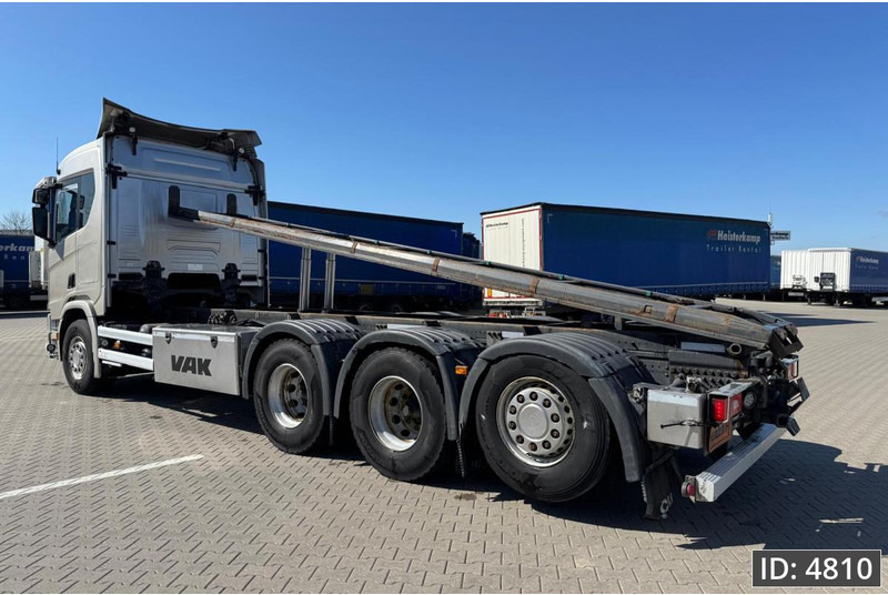 Scania R540 Topline, Euro 6, / 8x4 / BDF / Lift axle / frame 7.4 m - Cserefelépítményes teherautó: 2 kép. Scania R540 Topline, Euro 6, / 8x4 / BDF / Lift axle / frame 7.4 m - Cserefelépítményes teherautó: 2 kép.