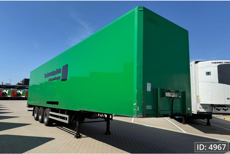 Van Eck PT-3 / BPW Drum / Roll up door - Félpótkocsi dobozos: 5 kép. Van Eck PT-3 / BPW Drum / Roll up door - Félpótkocsi dobozos: 5 kép.