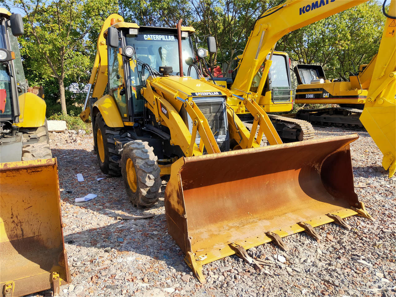 CATERPILLAR Backhoe Loader 420F Click Here for Discount - Kotrórakodó: 1 kép. CATERPILLAR Backhoe Loader 420F Click Here for Discount - Kotrórakodó: 1 kép.
