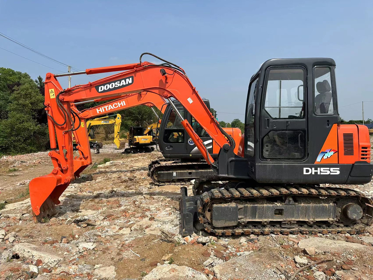Doosan DH55 Mini Excavator Click for Discount - Minikotró: 1 kép. Doosan DH55 Mini Excavator Click for Discount - Minikotró: 1 kép.