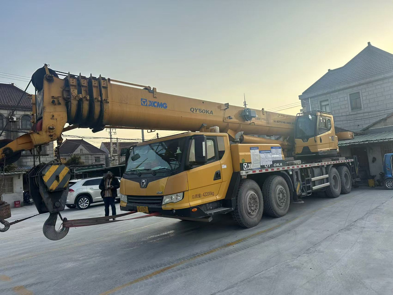 XCMG Crane QY50KA - Daru: 1 kép. XCMG Crane QY50KA - Daru: 1 kép.