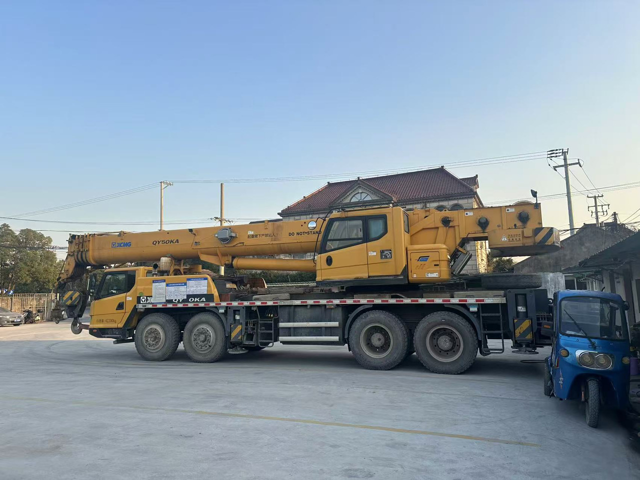 XCMG Crane QY50KA - Daru: 3 kép. XCMG Crane QY50KA - Daru: 3 kép.