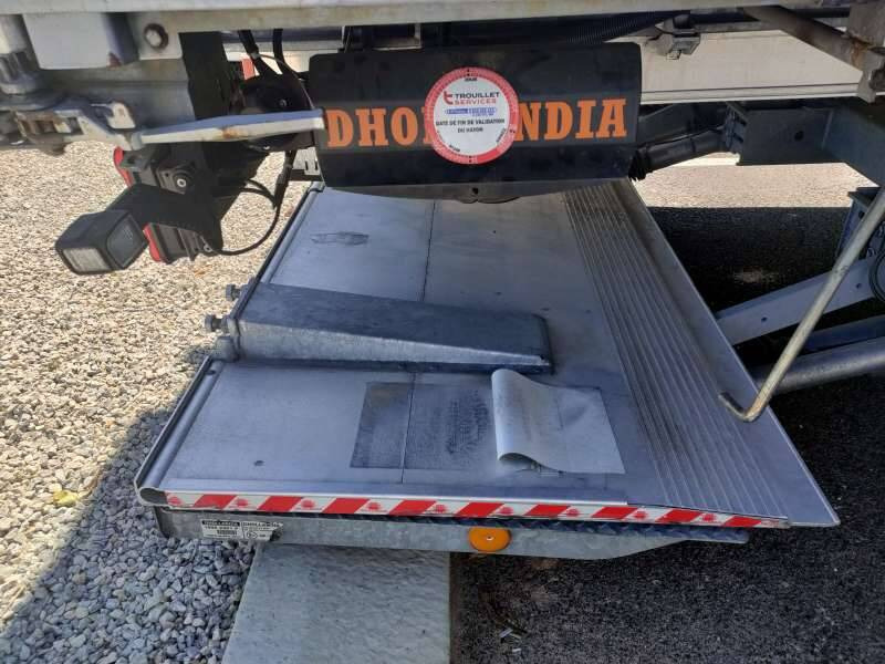 Semi-remorque 1 Essieu DISTRIMAX HAYON 2 PORTES AR 24 PALETTES 1 ESSIEU DIRECTIONNEL - Ponyvás félpótkocsi: 5 kép. Semi-remorque 1 Essieu DISTRIMAX HAYON 2 PORTES AR 24 PALETTES 1 ESSIEU DIRECTIONNEL - Ponyvás félpótkocsi: 5 kép.