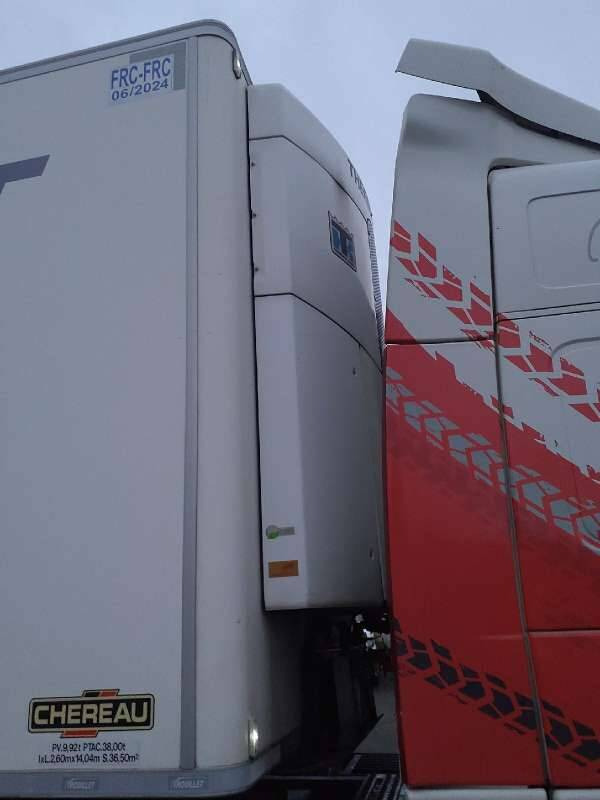 Semi-remorque 3 Essieux FRIGO 38 TONNES HAYON CAISSE CHEREAU GROUPE THERMOKING SLXI SPECTRUM - Félpótkocsi hűtős: 4 kép. Semi-remorque 3 Essieux FRIGO 38 TONNES HAYON CAISSE CHEREAU GROUPE THERMOKING SLXI SPECTRUM - Félpótkocsi hűtős: 4 kép.