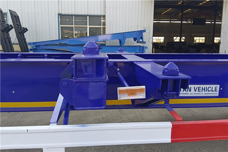 TITABN 2 Axle Gooseneck Container Trailer for Sale In Kenya - Félpótkocsi alváz: 4 kép. TITABN 2 Axle Gooseneck Container Trailer for Sale In Kenya - Félpótkocsi alváz: 4 kép.