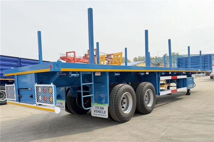 TITAN 2 Axle Wood Log Trailer Flatbed Trailer for Sale In Zimbabwe - Platós félpótkocsi: 1 kép. TITAN 2 Axle Wood Log Trailer Flatbed Trailer for Sale In Zimbabwe - Platós félpótkocsi: 1 kép.