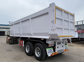 TITAN Semi Tipper Trailer for Sale in Nigeria - Félpótkocsi billenőplatós: 2 kép. TITAN Semi Tipper Trailer for Sale in Nigeria - Félpótkocsi billenőplatós: 2 kép.