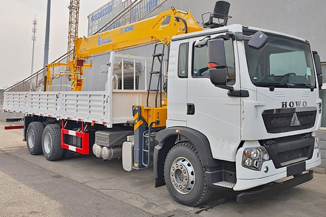 XCMG Truck Mounted Crane for Sale in Algeria - Darus autó: 2 kép. XCMG Truck Mounted Crane for Sale in Algeria - Darus autó: 2 kép.