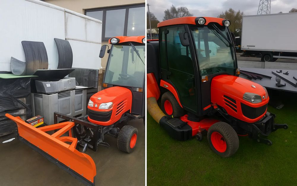 Kubota BX350 4x4 Traktorek komunalny kosiarka pług piaskarka pełen osprzęt - Kommunális traktor: 3 kép. Kubota BX350 4x4 Traktorek komunalny kosiarka pług piaskarka pełen osprzęt - Kommunális traktor: 3 kép.