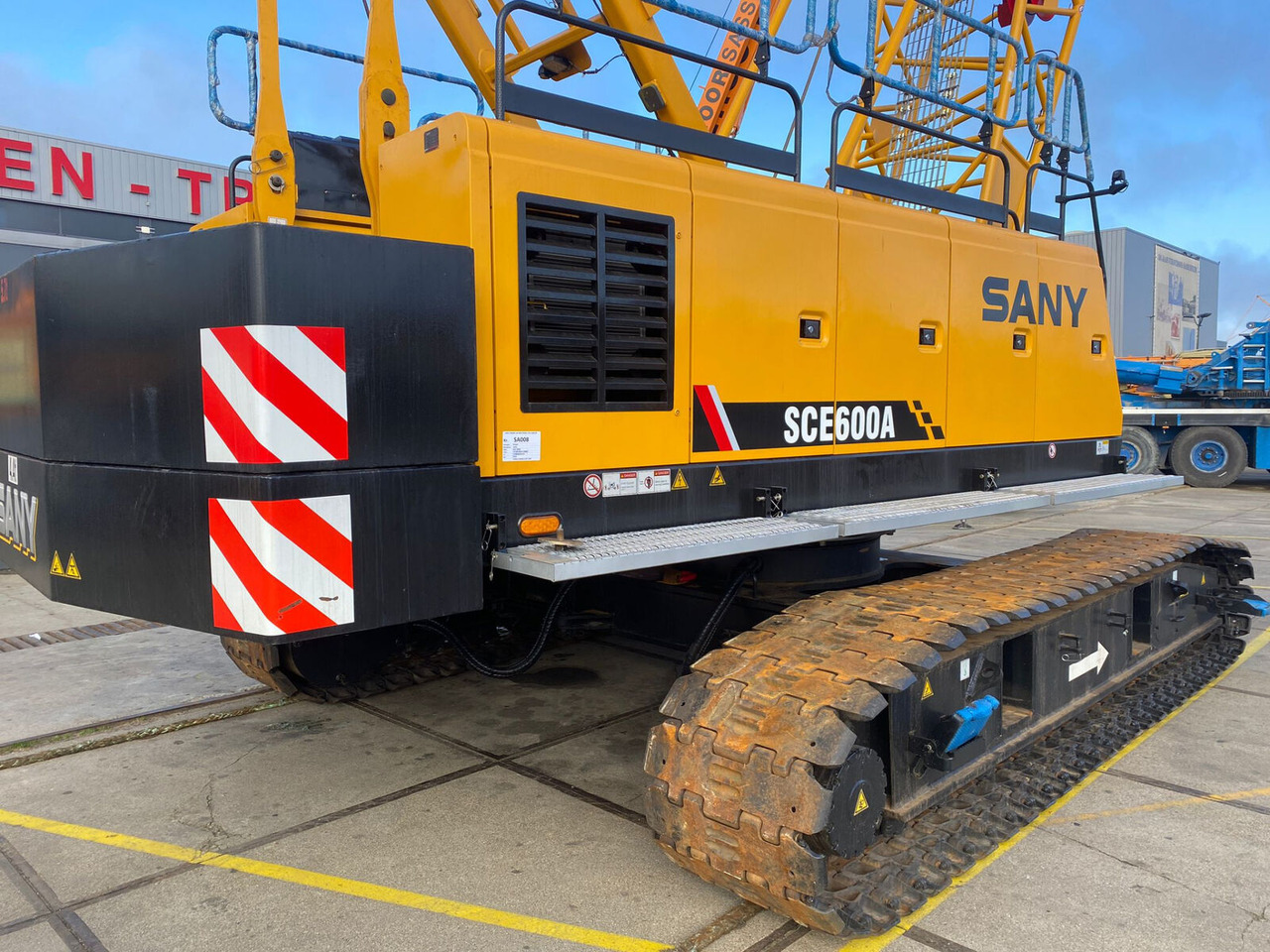 Palfinger-Sany SANY SCE600A - Lánctalpas daru: 5 kép. Palfinger-Sany SANY SCE600A - Lánctalpas daru: 5 kép.