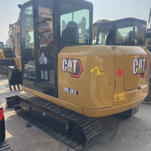 2023 Caterpillar 305.5E2 - Lánctalpas kotró: 4 kép. 2023 Caterpillar 305.5E2 - Lánctalpas kotró: 4 kép.