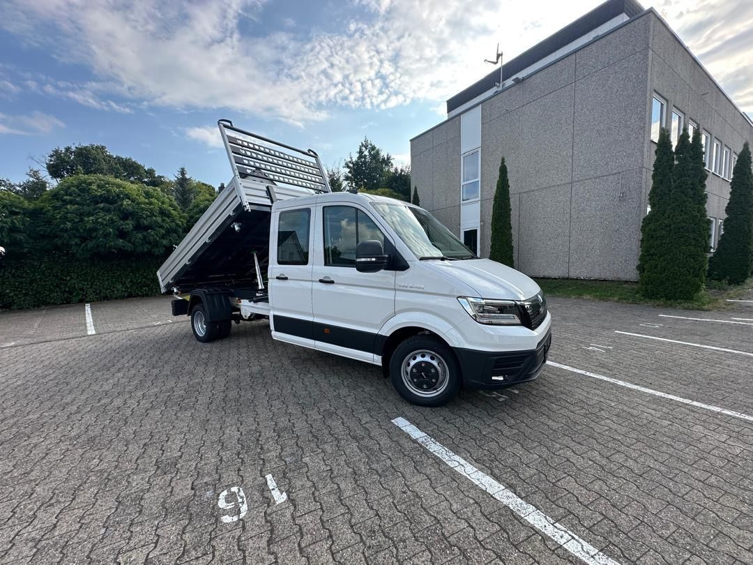 Billenőplatós teherautó MAN TGE 6.160 Doka L4 Dreiseitenkippe Klima-Navi-AHK: 6 kép. Billenőplatós teherautó MAN TGE 6.160 Doka L4 Dreiseitenkippe Klima-Navi-AHK: 6 kép.