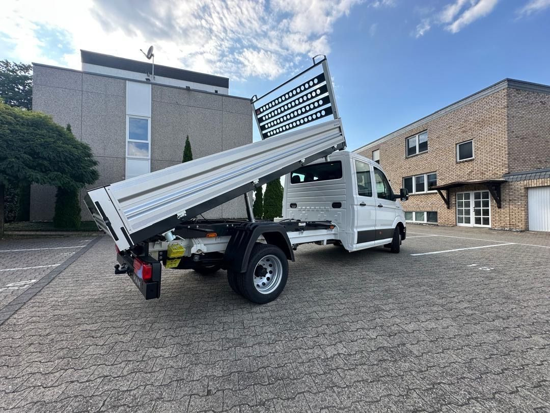 Billenőplatós teherautó MAN TGE 6.160 Doka L4 Dreiseitenkippe Klima-Navi-AHK: 11 kép. Billenőplatós teherautó MAN TGE 6.160 Doka L4 Dreiseitenkippe Klima-Navi-AHK: 11 kép.