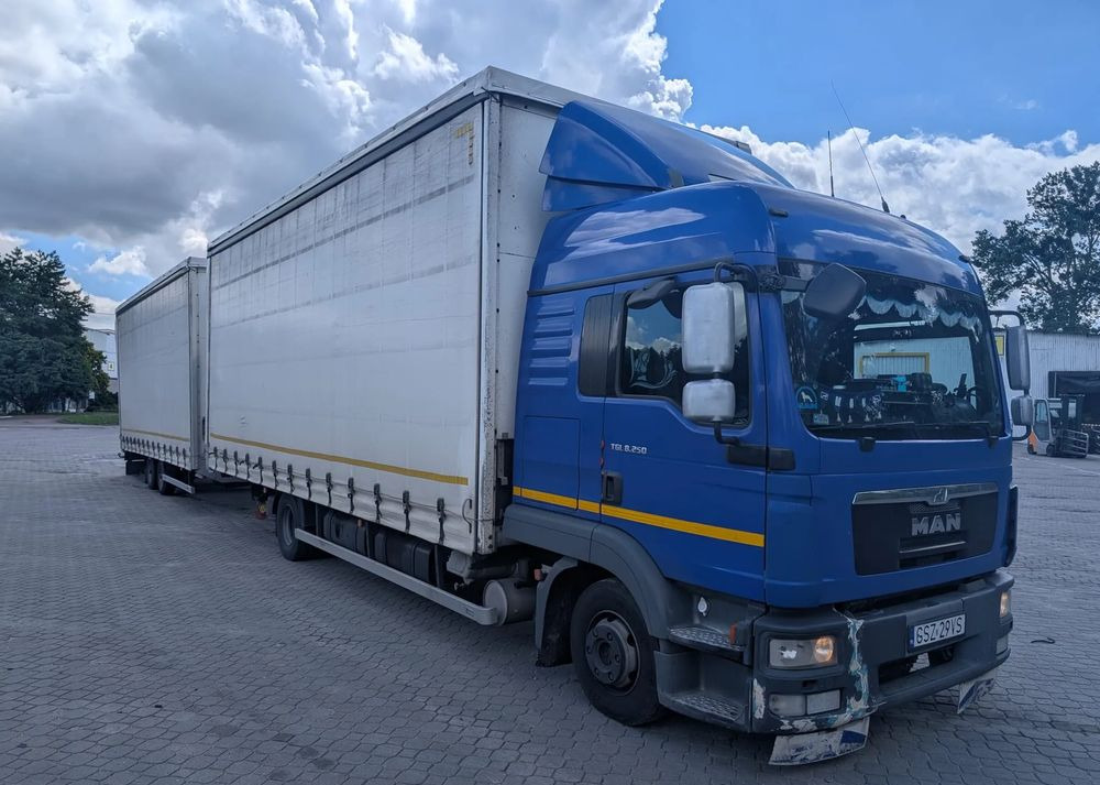MAN TGL 8.250 - Ponyvás teherautó: 5 kép. MAN TGL 8.250 - Ponyvás teherautó: 5 kép.