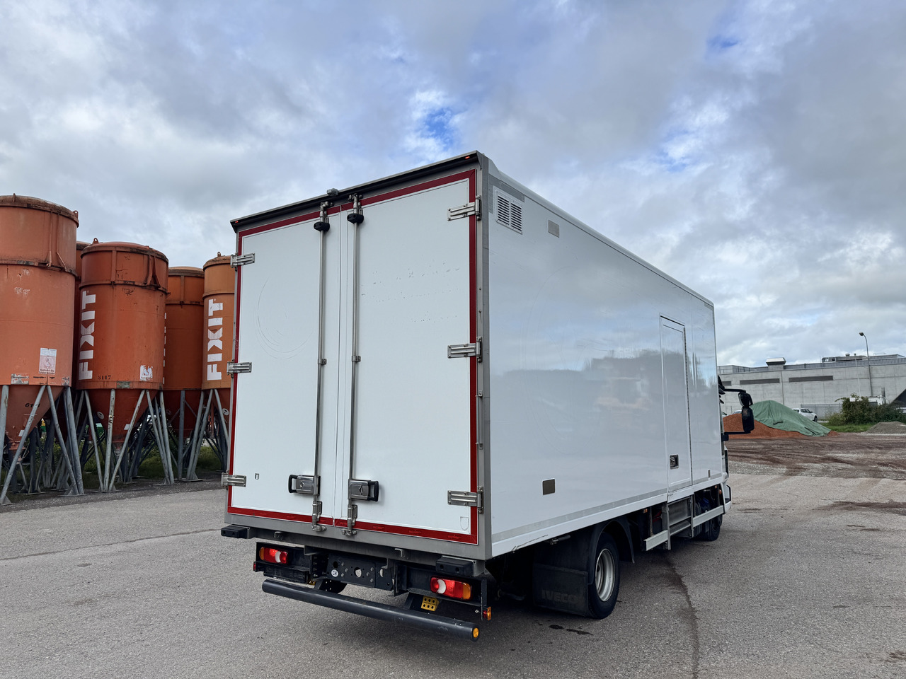 Hűtős teherautó IVECO 80E190 Eurocargo Kühlkoffer (Partikelfilter defekt): 6 kép.