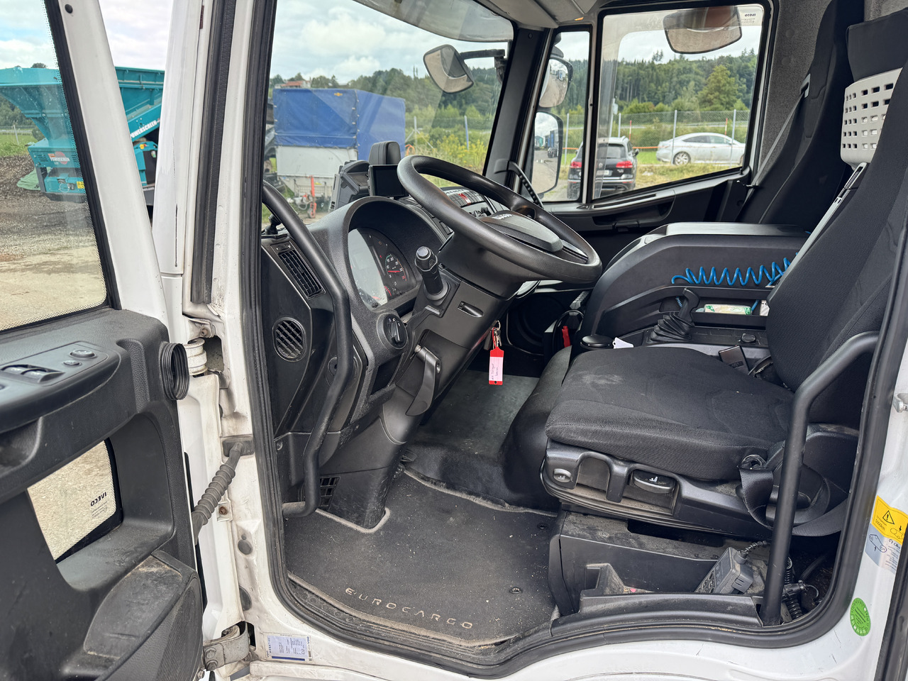 Hűtős teherautó IVECO 80E190 Eurocargo Kühlkoffer (Partikelfilter defekt): 11 kép.