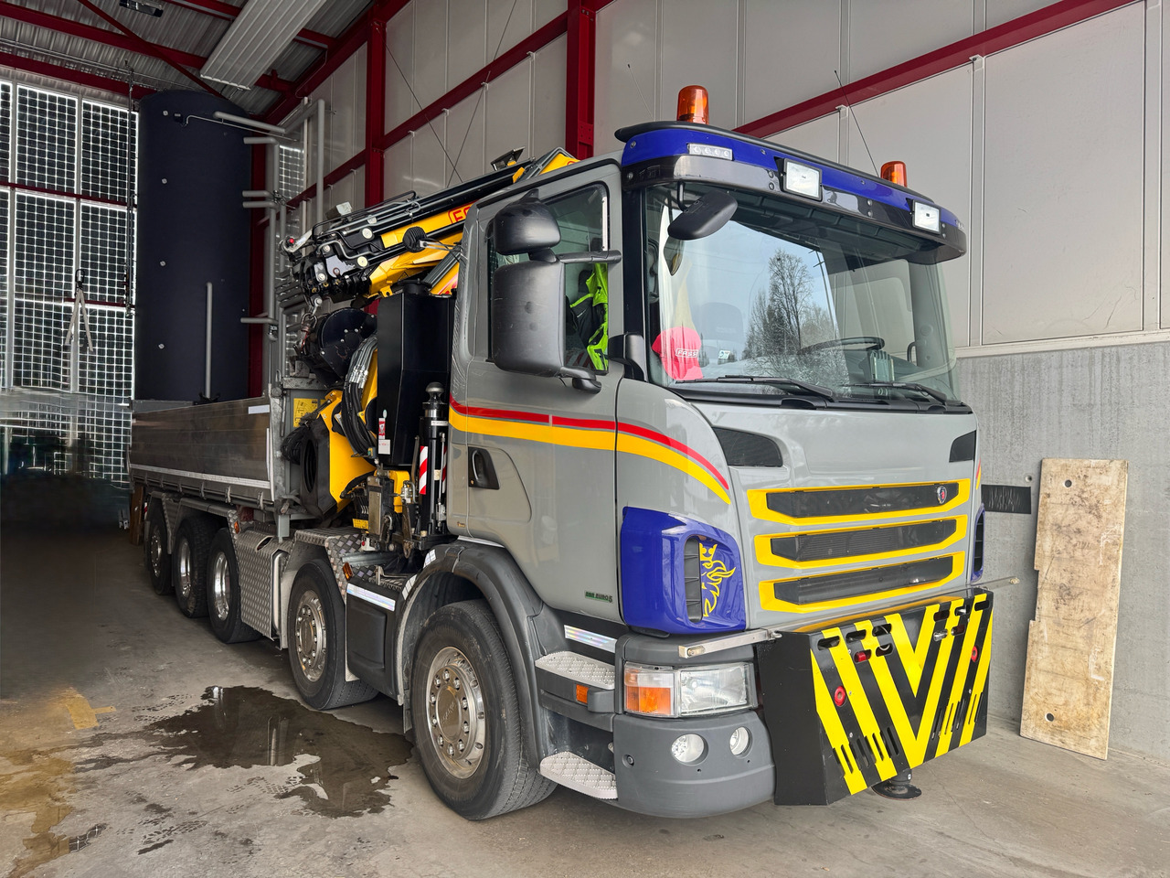 SCANIA G480 10x4 Fassi F950 *72‘000 KM* - Darus autó: 1 kép. SCANIA G480 10x4 Fassi F950 *72‘000 KM* - Darus autó: 1 kép.