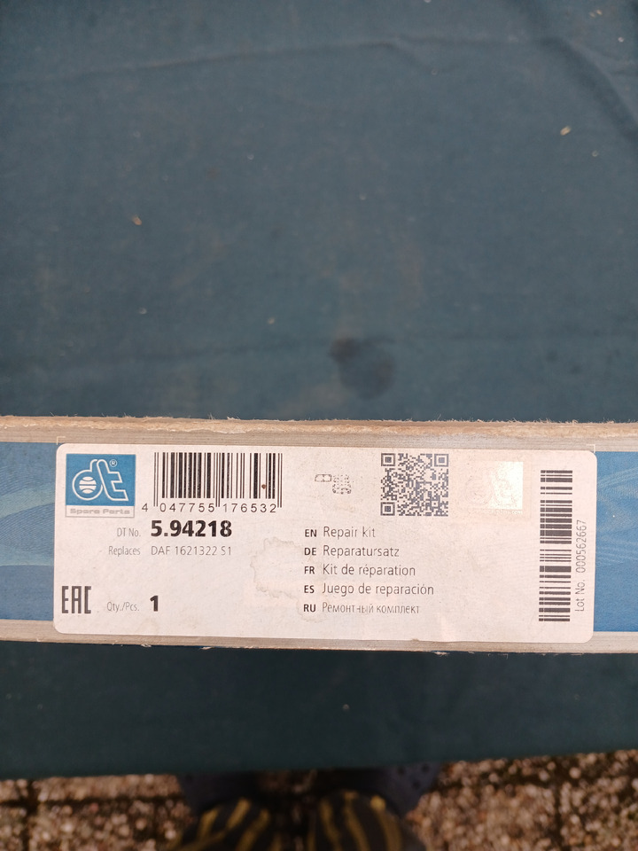 Repkit DT 594218 For Daf - Kompresszor, sűrített levegő rendszer: 2 kép. Repkit DT 594218 For Daf - Kompresszor, sűrített levegő rendszer: 2 kép.