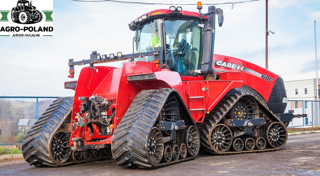 CASE IH QUADTRAC 600 - 2013 ROK - NOWE GĄSIENICE - AUTOPILOT - Traktor: 3 kép. CASE IH QUADTRAC 600 - 2013 ROK - NOWE GĄSIENICE - AUTOPILOT - Traktor: 3 kép.