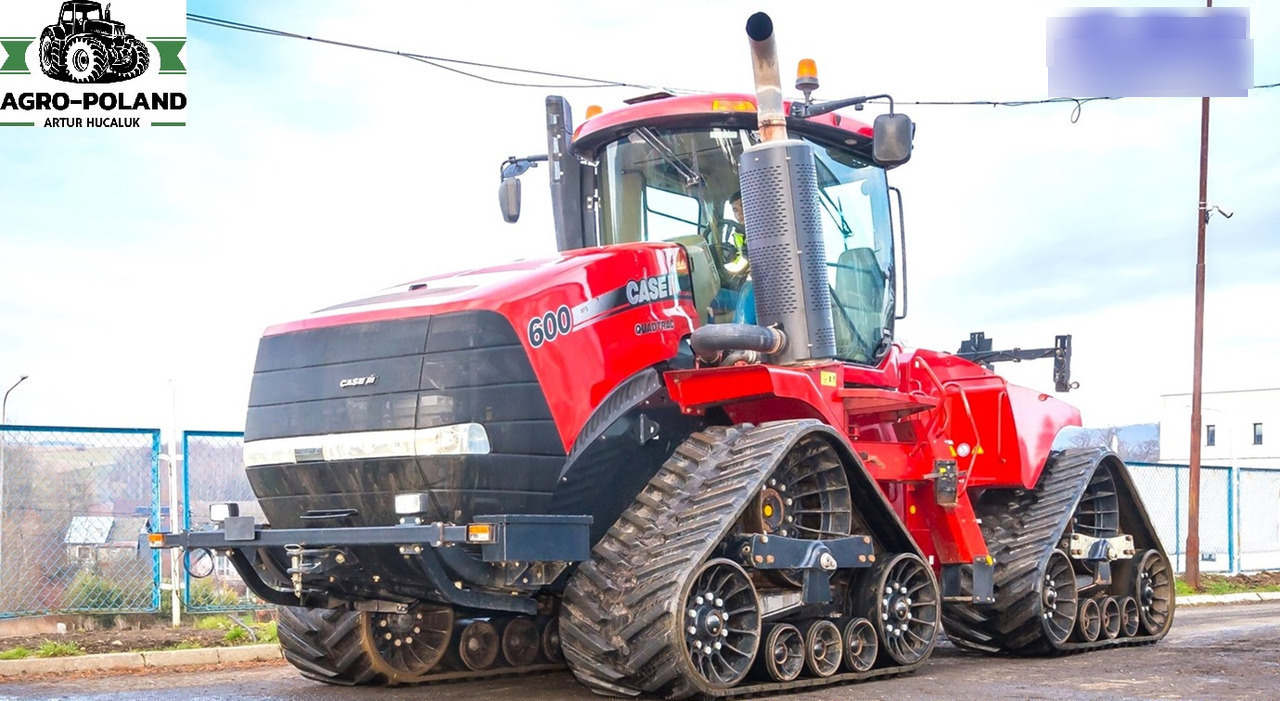 CASE IH QUADTRAC 600 - 2013 ROK - NOWE GĄSIENICE - AUTOPILOT - Traktor: 1 kép. CASE IH QUADTRAC 600 - 2013 ROK - NOWE GĄSIENICE - AUTOPILOT - Traktor: 1 kép.