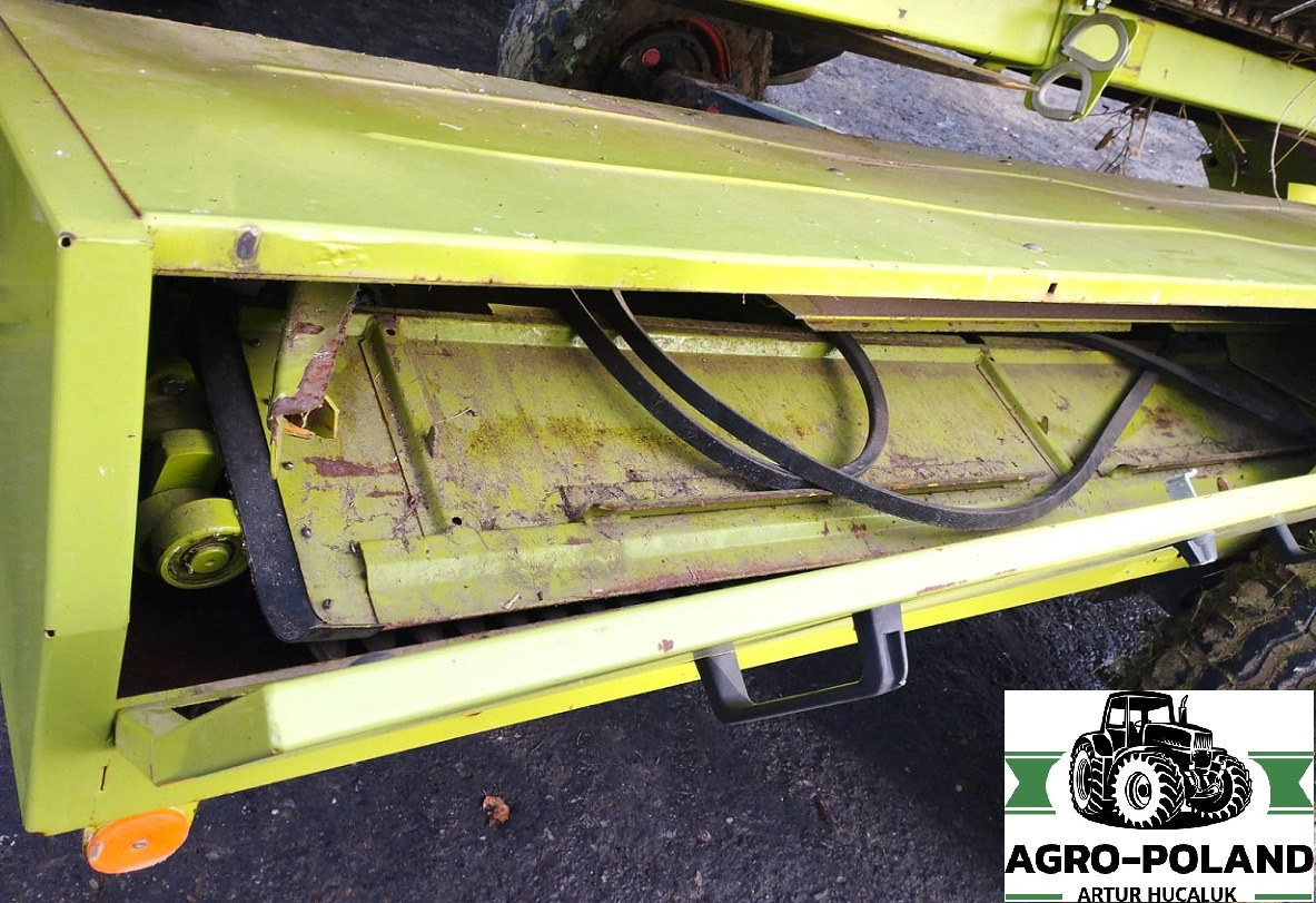 CLAAS VARIO 750 (NOWY MODEL)- 2013 ROK + WÓZEK + KOSY BOCZNE - Kombájn adapter: 4 kép. CLAAS VARIO 750 (NOWY MODEL)- 2013 ROK + WÓZEK + KOSY BOCZNE - Kombájn adapter: 4 kép.