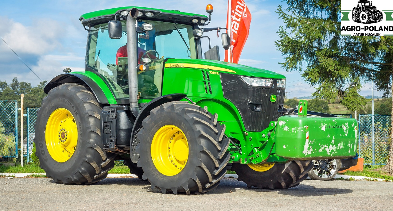 JOHN DEERE 7260 R - 8.515 h - WOM - TUZ - 2013 ROK - Traktor: 1 kép. JOHN DEERE 7260 R - 8.515 h - WOM - TUZ - 2013 ROK - Traktor: 1 kép.