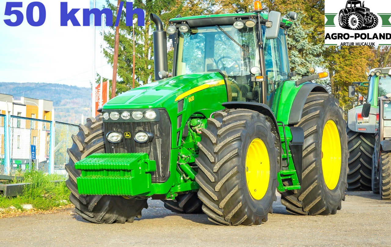 JOHN DEERE 8430 - 2008 ROK - 50 km/h 11.206 h - Traktor: 1 kép. JOHN DEERE 8430 - 2008 ROK - 50 km/h 11.206 h - Traktor: 1 kép.