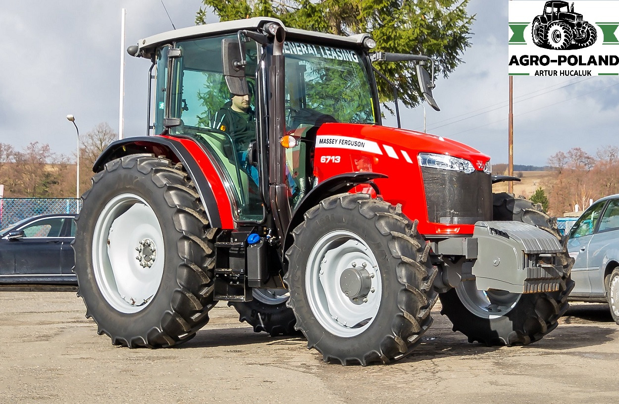 MASSEY FERGUSON 6713 - 2019 ROK - 2459 h - Traktor: 1 kép. MASSEY FERGUSON 6713 - 2019 ROK - 2459 h - Traktor: 1 kép.