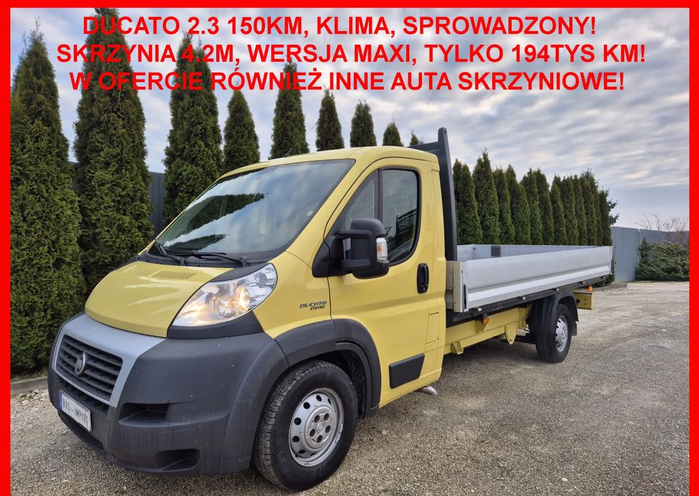 Fiat DUCATO 2.3 MultiJet 150KM - Platós kisteherautó: 2 kép. Fiat DUCATO 2.3 MultiJet 150KM - Platós kisteherautó: 2 kép.