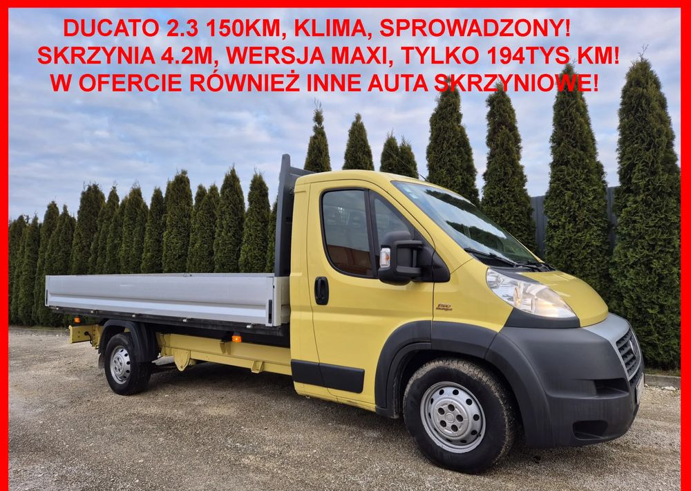 Fiat DUCATO 2.3 MultiJet 150KM - Platós kisteherautó: 1 kép. Fiat DUCATO 2.3 MultiJet 150KM - Platós kisteherautó: 1 kép.