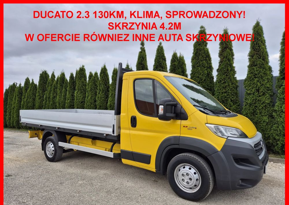 Fiat Ducato 2.3 130KM - Platós kisteherautó: 1 kép. Fiat Ducato 2.3 130KM - Platós kisteherautó: 1 kép.