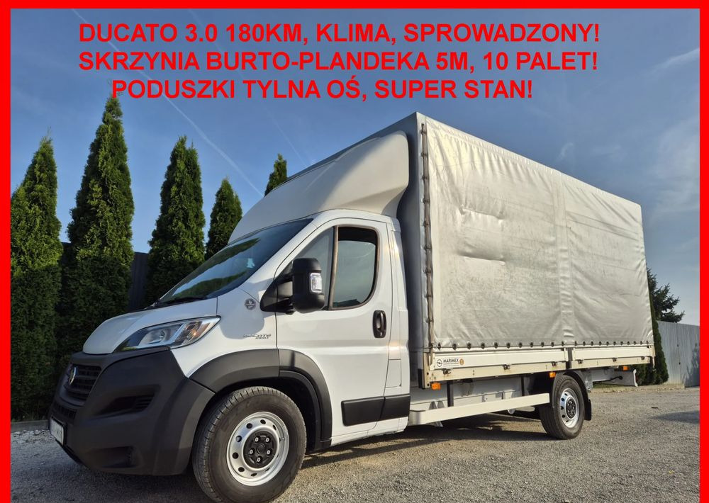 Fiat Ducato 3.0 180KM Maxi - Ponyvás kisteherautó: 2 kép. Fiat Ducato 3.0 180KM Maxi - Ponyvás kisteherautó: 2 kép.