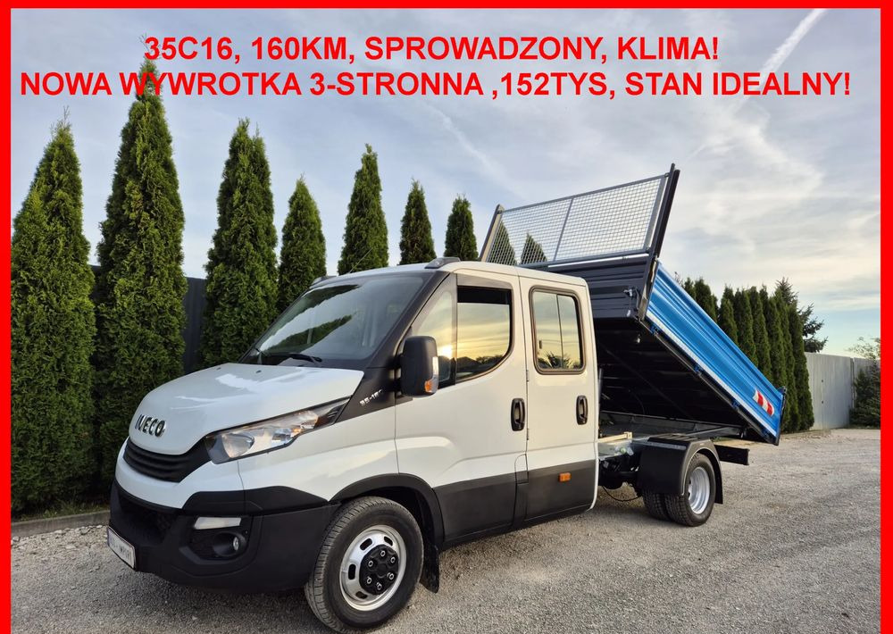 Iveco 35C16 35C15 160KM Brygadówka - Billenőplatós kisteherautó: 2 kép. Iveco 35C16 35C15 160KM Brygadówka - Billenőplatós kisteherautó: 2 kép.