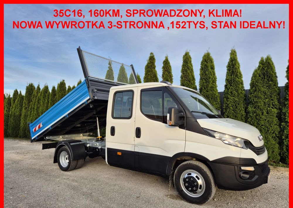 Iveco 35C16 35C15 160KM Brygadówka - Billenőplatós kisteherautó: 1 kép. Iveco 35C16 35C15 160KM Brygadówka - Billenőplatós kisteherautó: 1 kép.