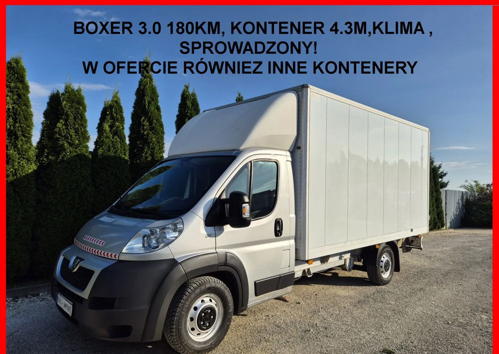 Peugeot Boxer 3.0 180KM - Dobozos kisteherautó: 2 kép. Peugeot Boxer 3.0 180KM - Dobozos kisteherautó: 2 kép.