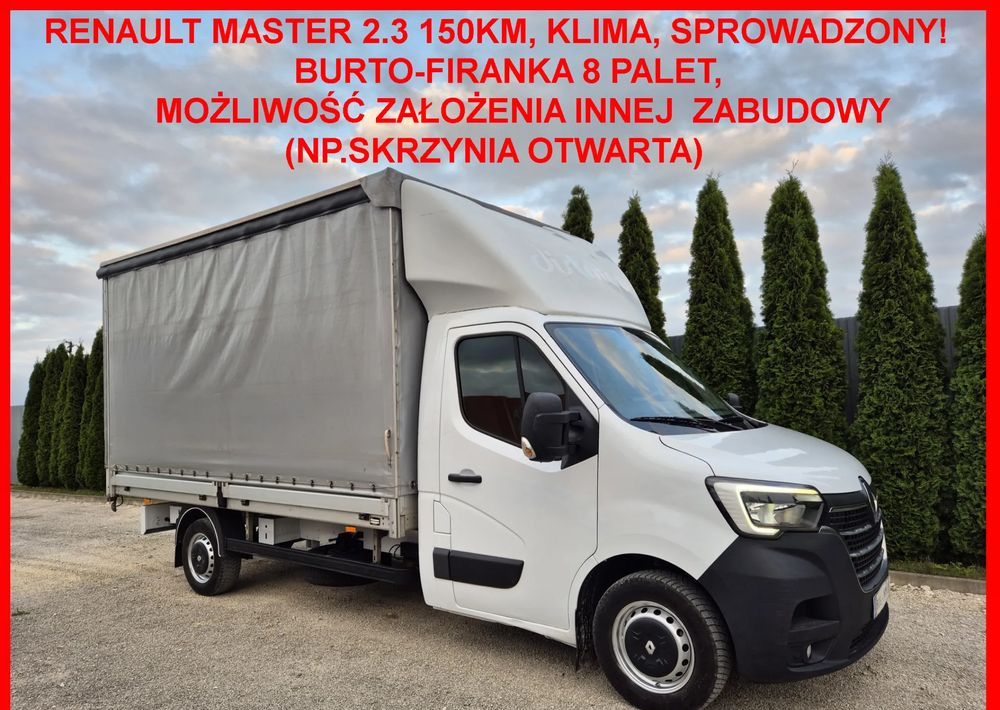 Renault Master 2.3 150KM - Ponyvás kisteherautó: 1 kép. Renault Master 2.3 150KM - Ponyvás kisteherautó: 1 kép.
