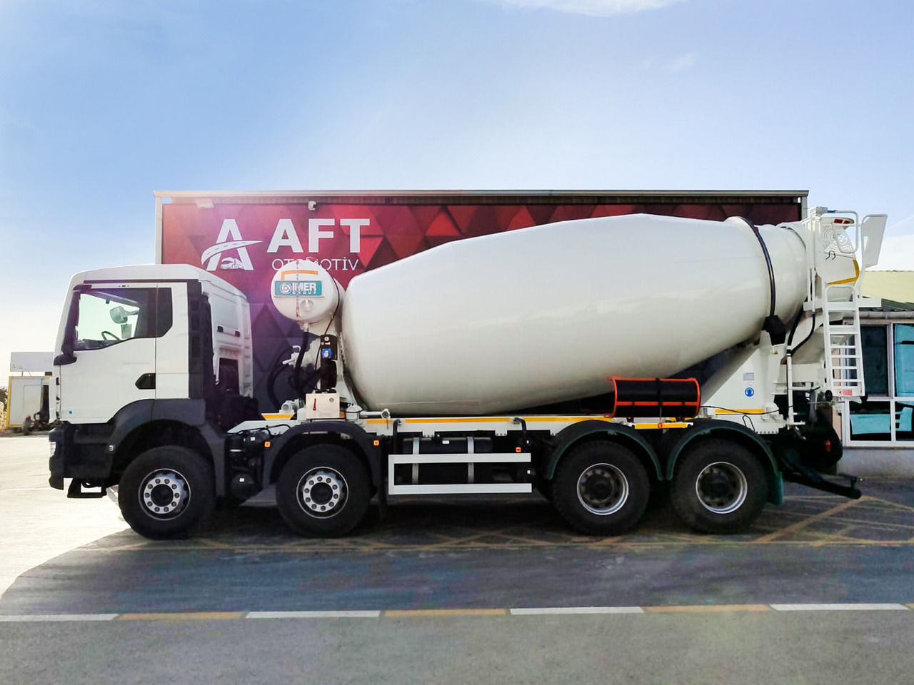MAN TGS 41.440 - Betonmixer: 3 kép. MAN TGS 41.440 - Betonmixer: 3 kép.