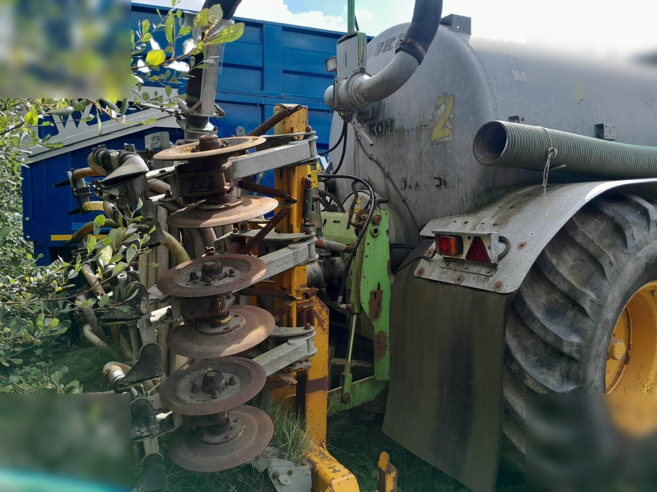 2006 JOSKIN KOMFORT 2 10000S - Szippantó tartálykocsi: 5 kép. 2006 JOSKIN KOMFORT 2 10000S - Szippantó tartálykocsi: 5 kép.