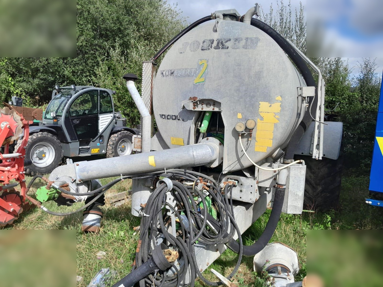 2006 JOSKIN KOMFORT 2 10000S - Szippantó tartálykocsi: 3 kép. 2006 JOSKIN KOMFORT 2 10000S - Szippantó tartálykocsi: 3 kép.