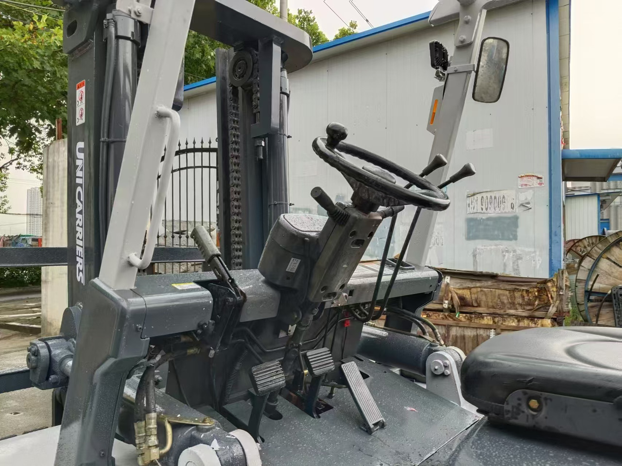 TCM FD70 japan brand 7 ton forklift used Customizable mast clamp side shift - Dízel targonca: 3 kép. TCM FD70 japan brand 7 ton forklift used Customizable mast clamp side shift - Dízel targonca: 3 kép.