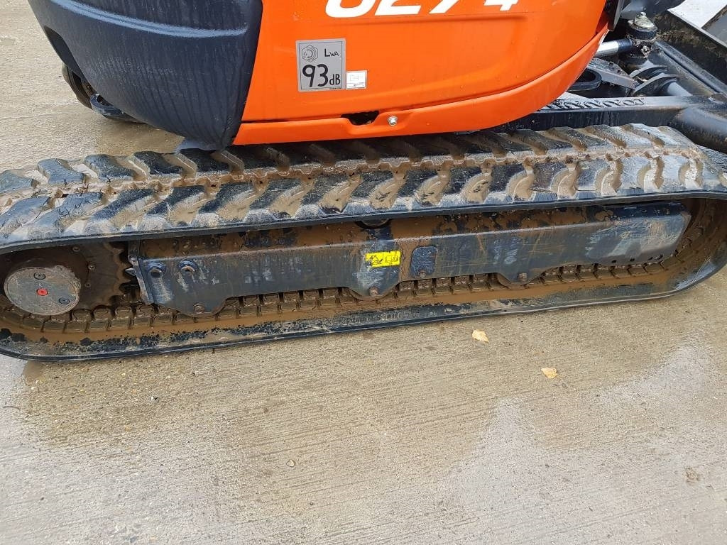 Kubota U27-4 - Minikotró: 5 kép. Kubota U27-4 - Minikotró: 5 kép.
