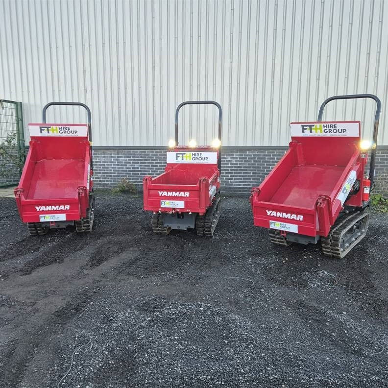 Yanmar C 12 R - Lánctalpas dömper: 2 kép. Yanmar C 12 R - Lánctalpas dömper: 2 kép.