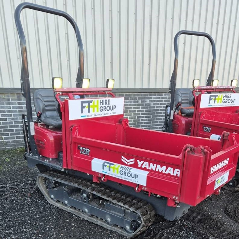 Yanmar C 12 R - Lánctalpas dömper: 5 kép. Yanmar C 12 R - Lánctalpas dömper: 5 kép.