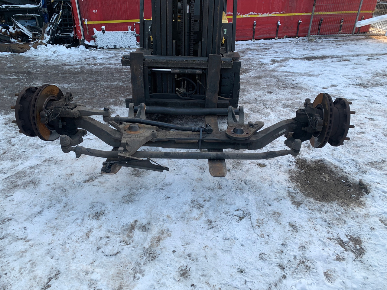 OŚ PRZEDNIA MERCEDES ACTROS MP4 ANTOS F-8.0/C22.5 - Első tengely - Teherautó: 1 kép. OŚ PRZEDNIA MERCEDES ACTROS MP4 ANTOS F-8.0/C22.5 - Első tengely - Teherautó: 1 kép.