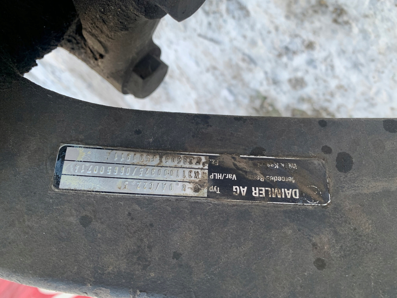 OŚ PRZEDNIA MERCEDES ACTROS MP4 ANTOS F-8.0/C22.5 - Első tengely - Teherautó: 2 kép. OŚ PRZEDNIA MERCEDES ACTROS MP4 ANTOS F-8.0/C22.5 - Első tengely - Teherautó: 2 kép.