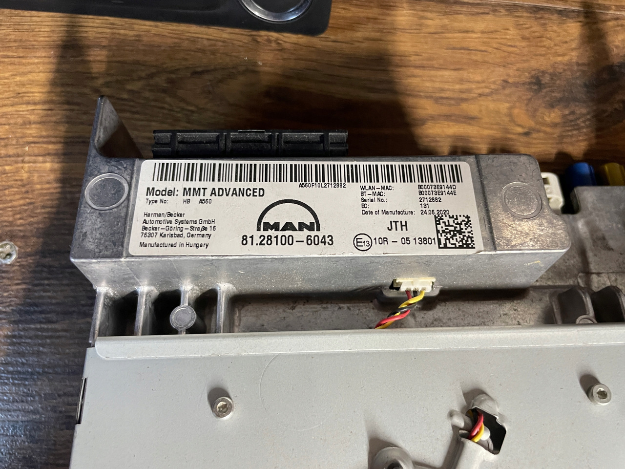 RADIO NAWIGACJA MAN TGS TGX EURO 6 81281006043 WYMIENIONY WYŚWIETLACZ - Navigációs rendszer - Teherautó: 4 kép. RADIO NAWIGACJA MAN TGS TGX EURO 6 81281006043 WYMIENIONY WYŚWIETLACZ - Navigációs rendszer - Teherautó: 4 kép.